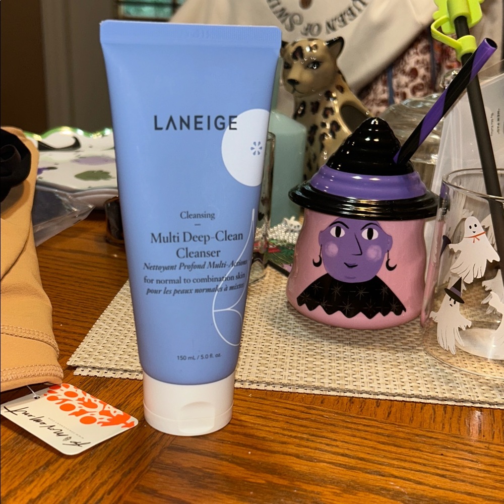 NEW LANEIGE 5fl oz Multi Deep-Clean Cleanser - Soft Blue